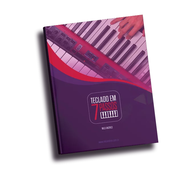 Capa do e-book Teclado em 7 Passos
